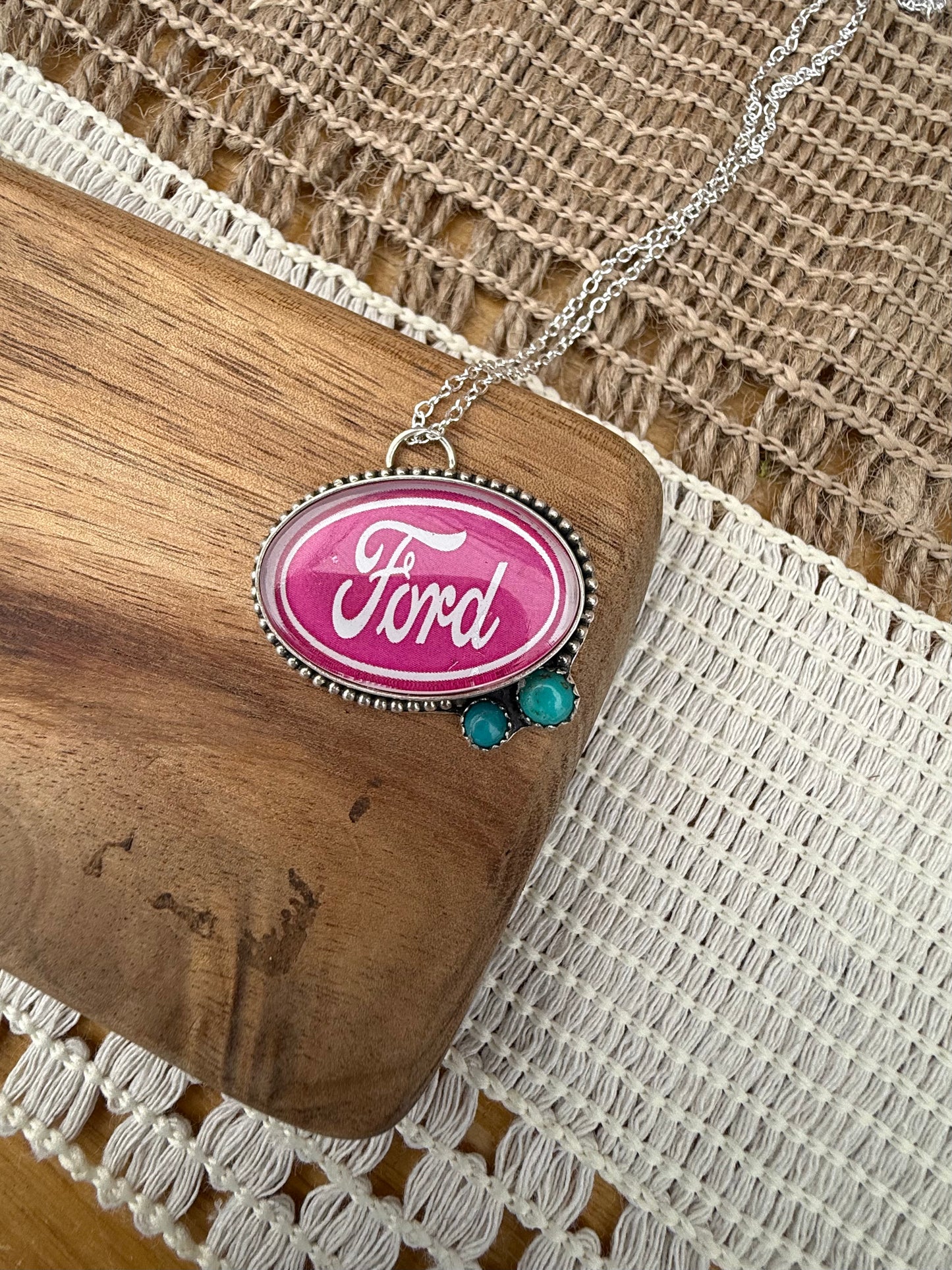 Pink Ford & Kingman Turquoise