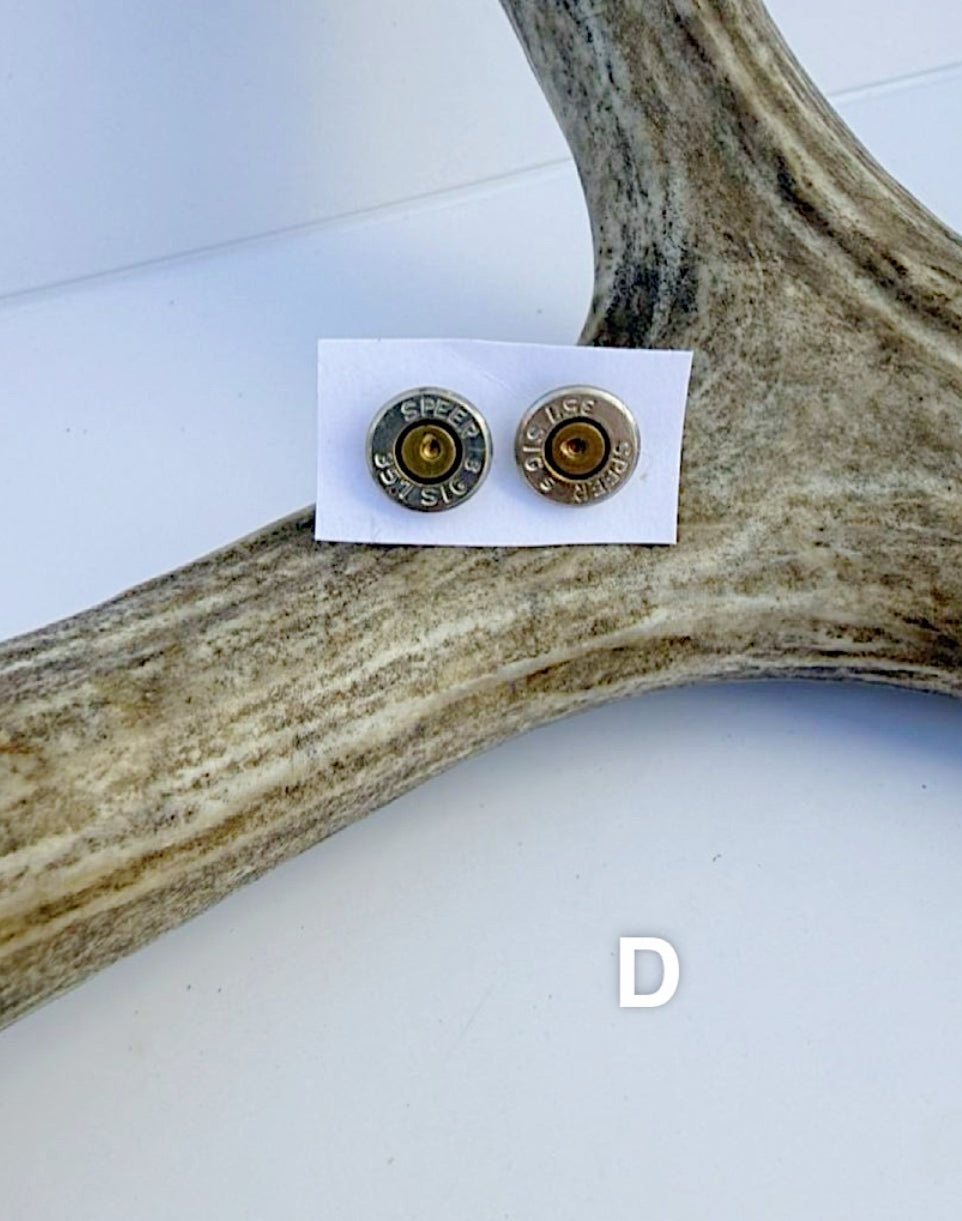 Bullet Stud Earrings