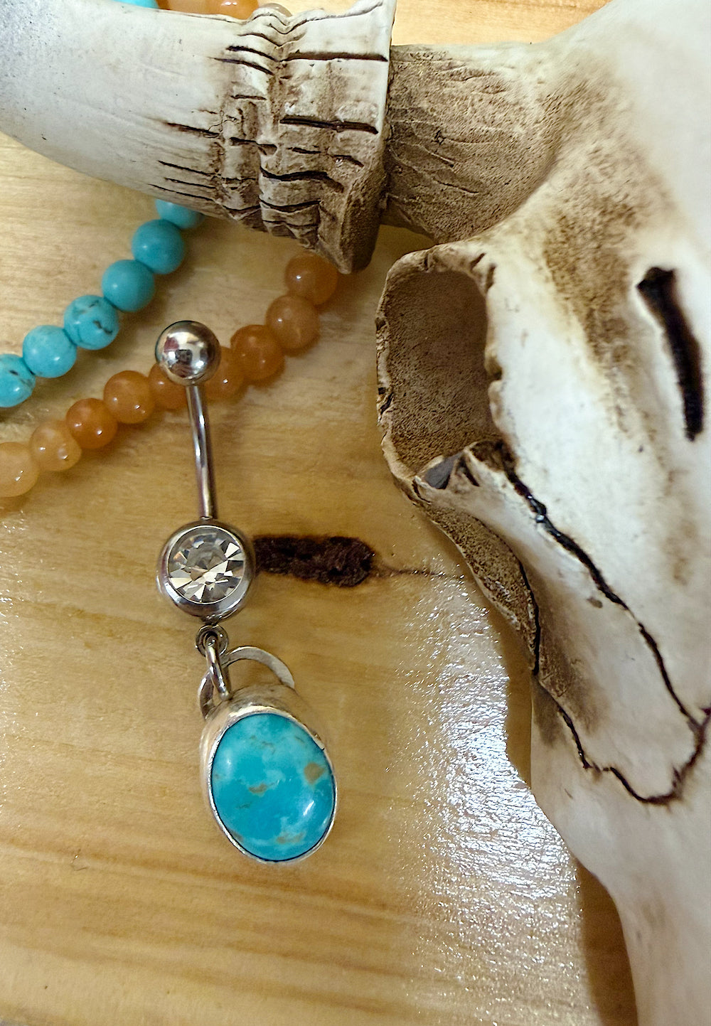 Turquoise Belly Button Ring