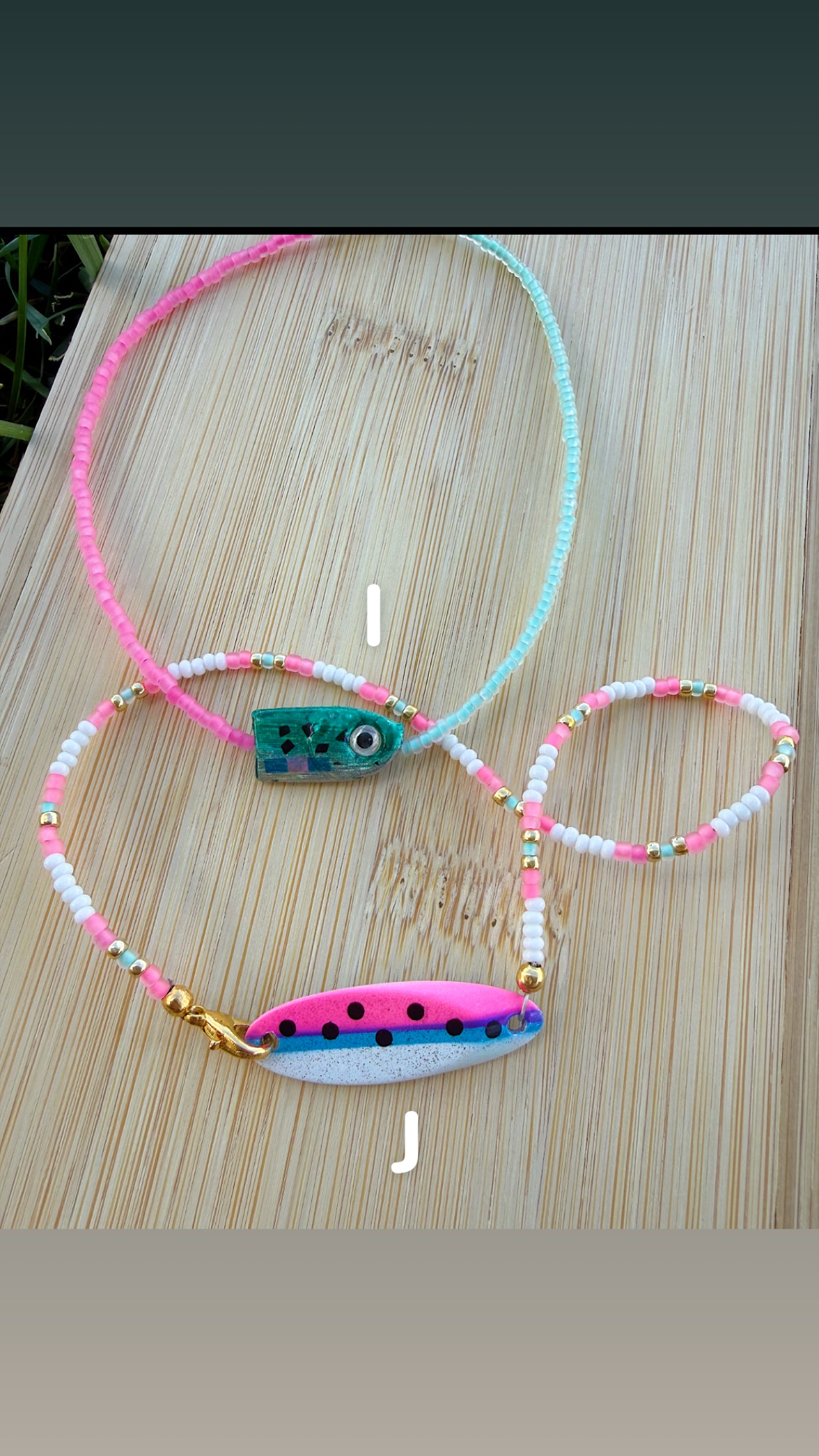 Fishing Lure Anklet *final restock*