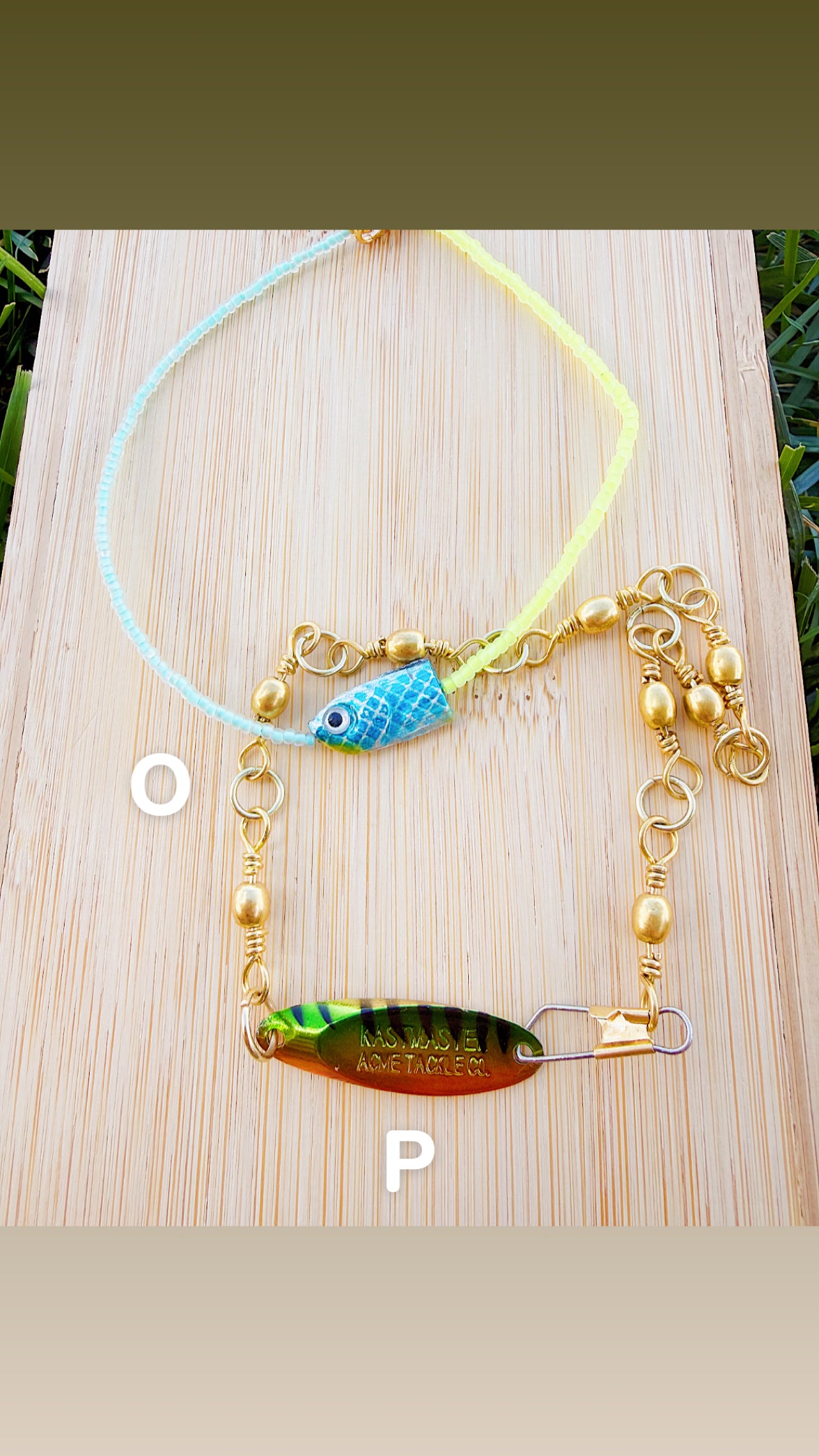 Fishing Lure Anklet *final restock*