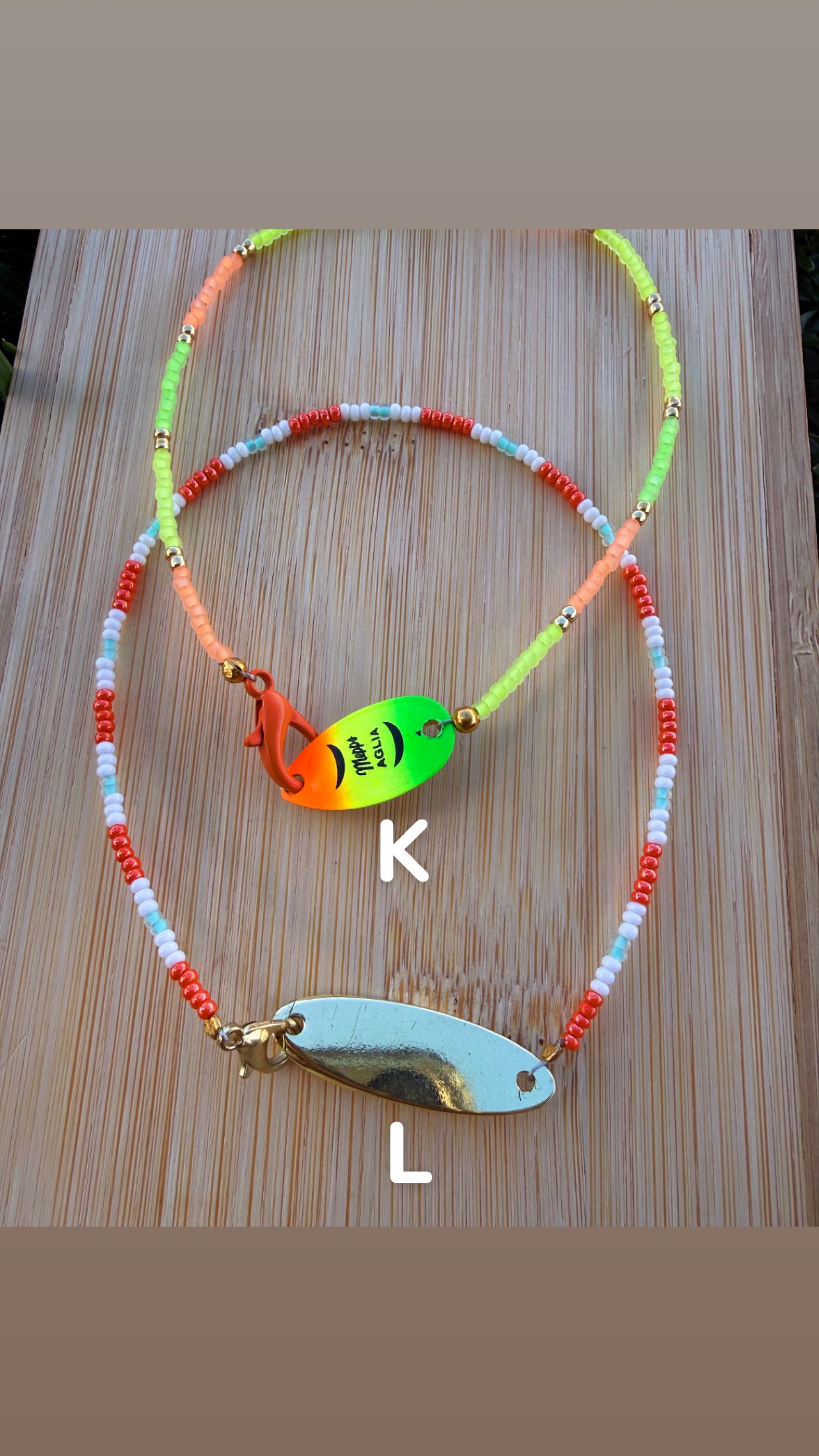 Fishing Lure Anklet *final restock*