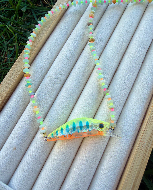 Lure Necklace (GREEN)