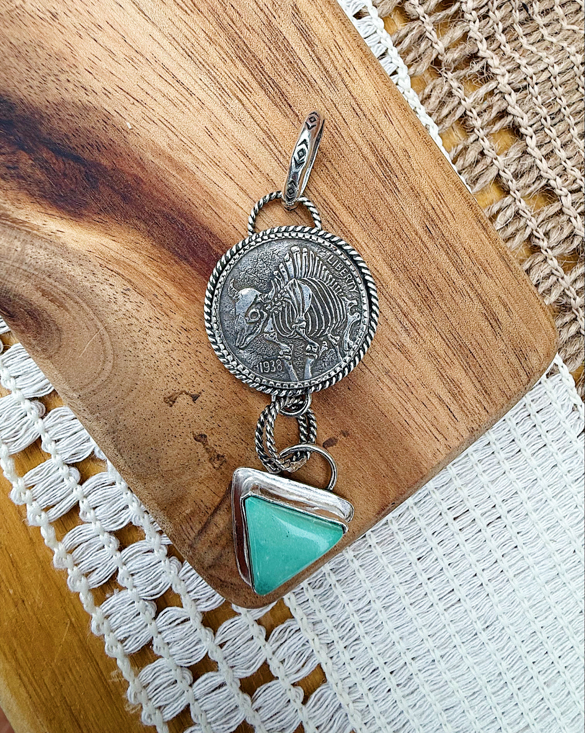 The Buffalo Skull Pendant