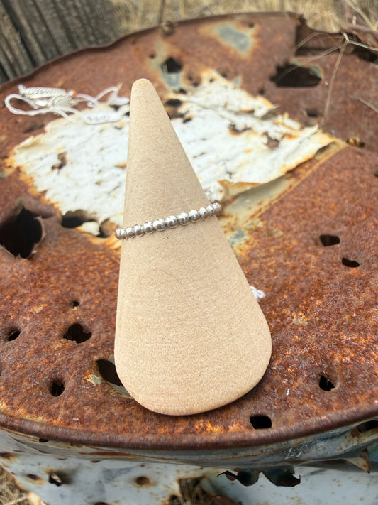 Beaded Stacker Ring