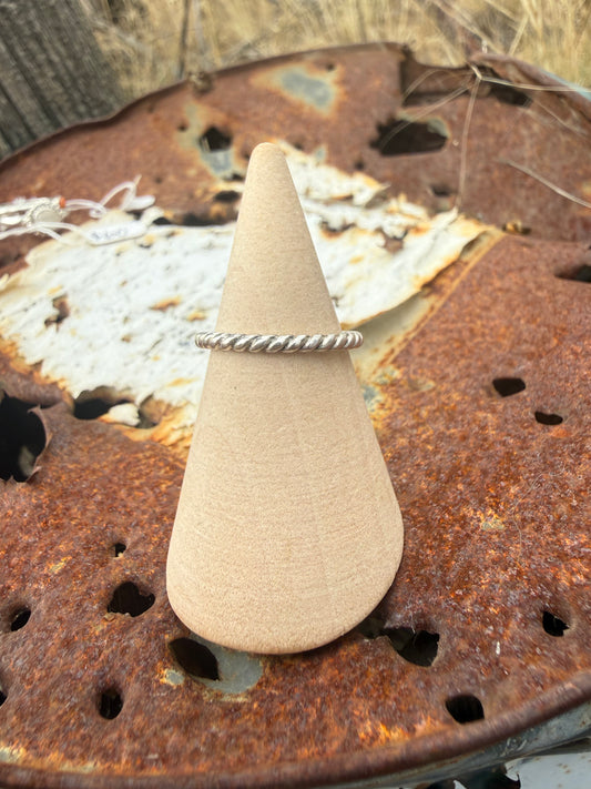 Twist Stacker Ring